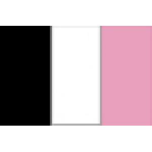 A(Black)+B(White)+C(Light Pink)