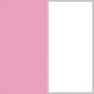 A(Light Pink) + B(White)