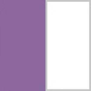 A(Light Grape Purple)+ B(White)