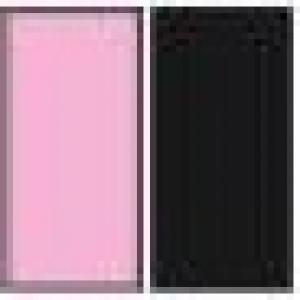 A(Light Pink)+B(Black)