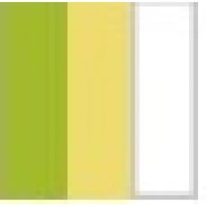 A(Fluorescent Green)+B(Aspen Gold)+C(White)