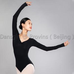 Long Sleeve Leotard (With Detachable Chest Pads)