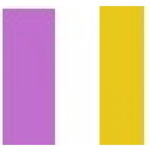 A(Light Grape Purple)+B(White)+C(Golden)