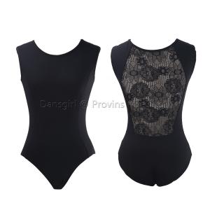 Sleeveless Leotard with D Lace