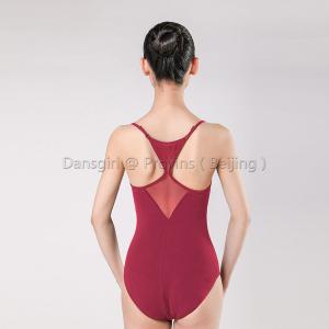 Camisole Leotard with Mesh Back