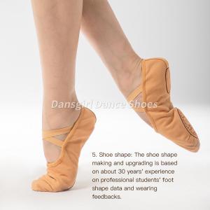 Canvas Split Sole Ballet Dance Shoes