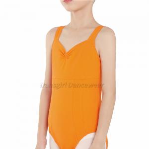 Child Wide Straps Leotard( With Open Crotch)