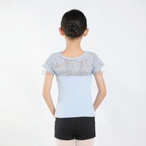 Short D Lace Sleeve Top for Child